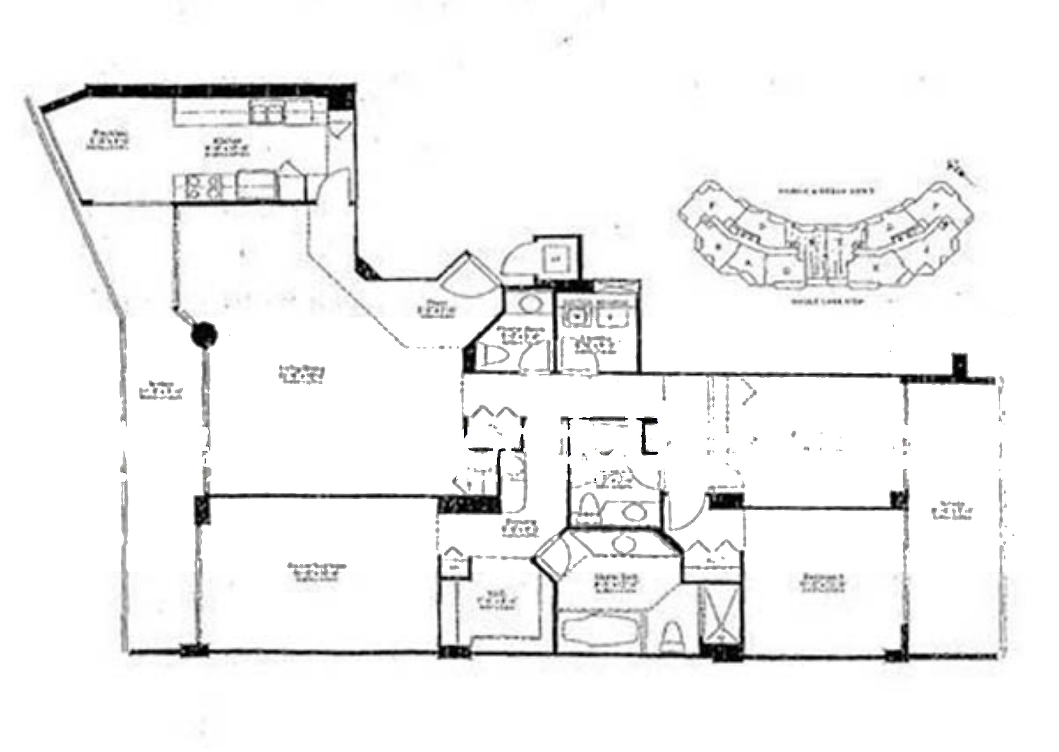 06 floor plan at 1000 Island Blvd, Williams Island