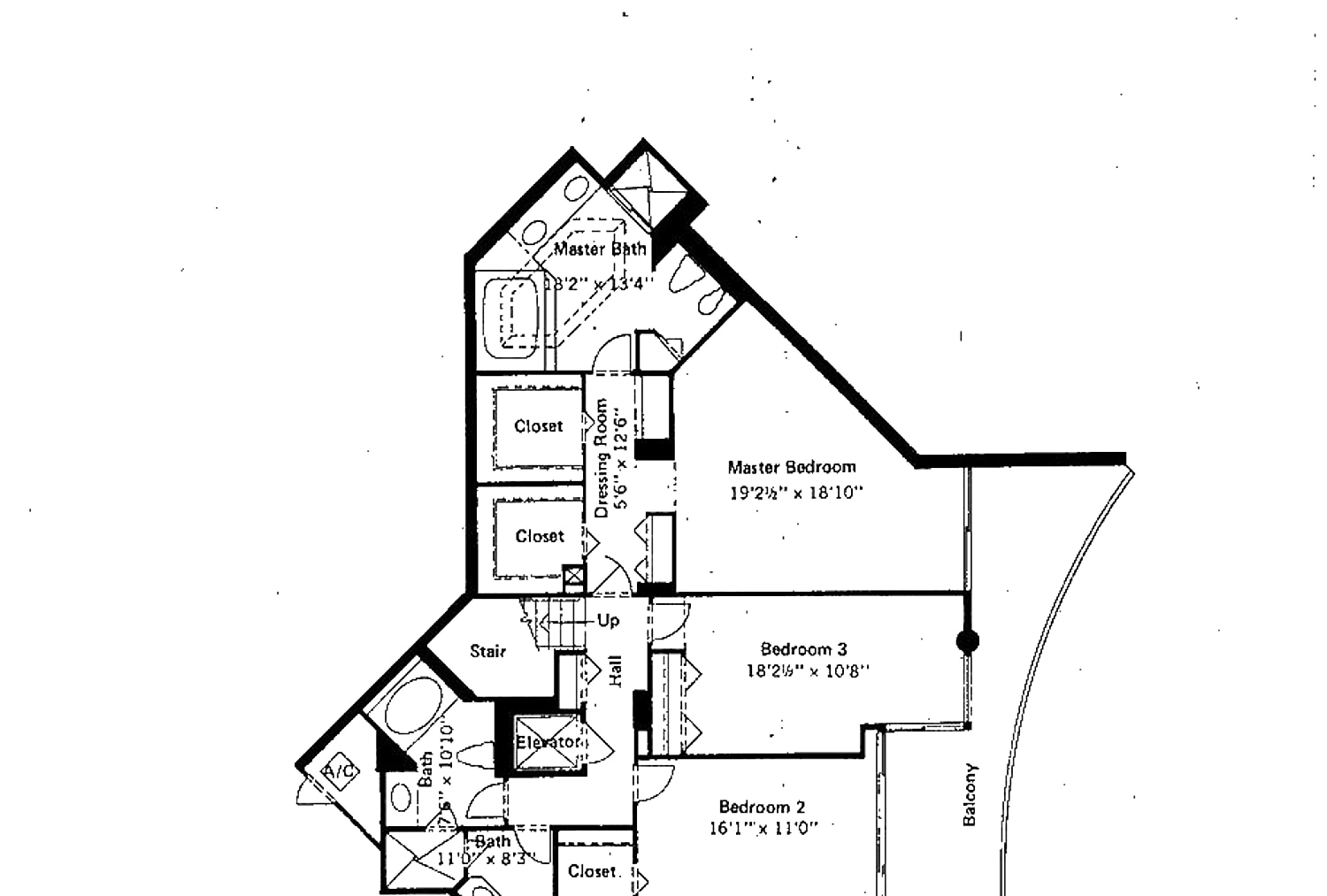 01 floor plan at 4000 Island Blvd, Williams Island