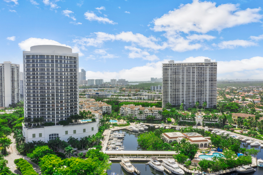 Bellini tower entrance and porte-cochère